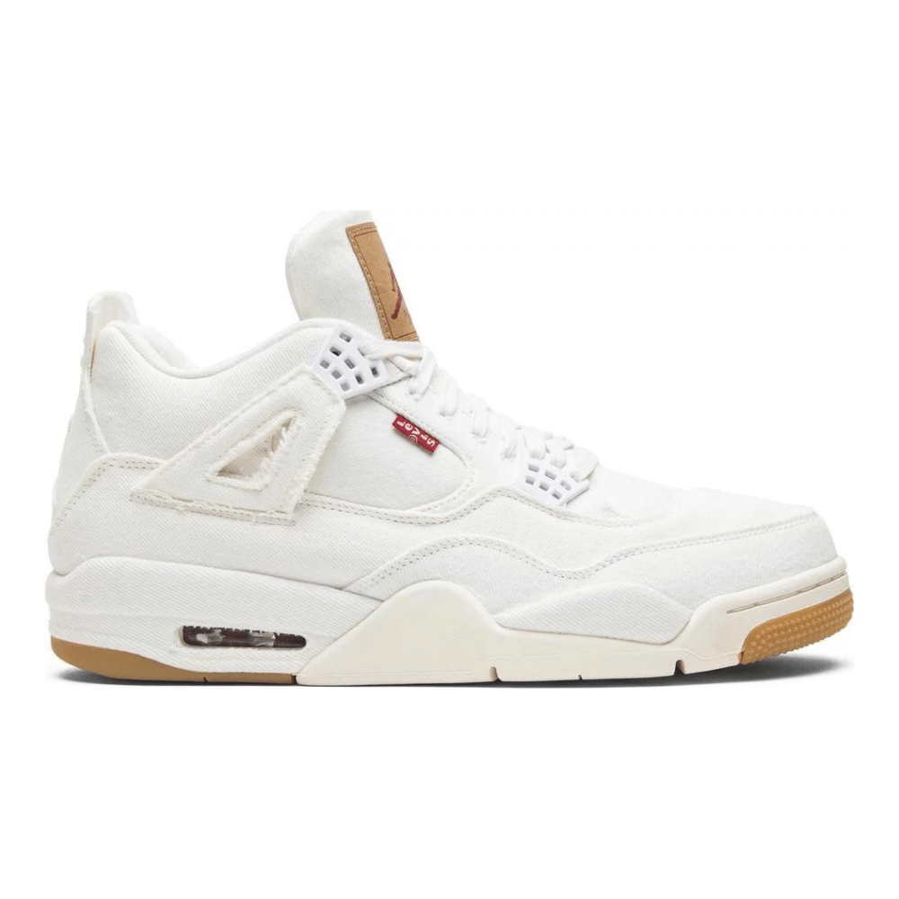 Levi's x Air Jordan 4 White Denim