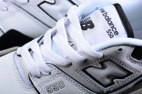 New Balance 550 GS White Black Rain Cloud