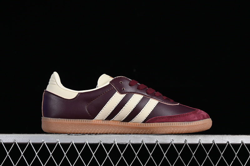 Adidas Samba OG - Maroon Cream