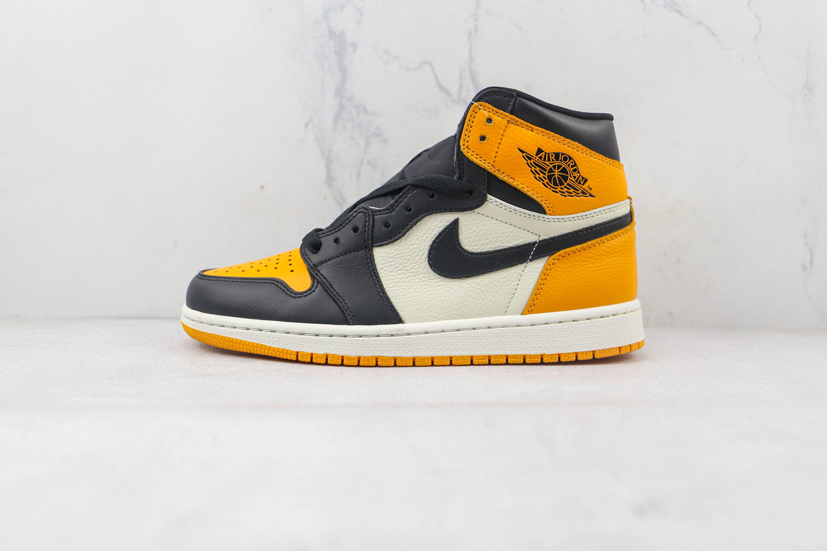 Nike Jordan 1 Retro High Taxi Yellow Toe