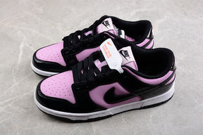 Nike Dunk Low Black Patent Pink