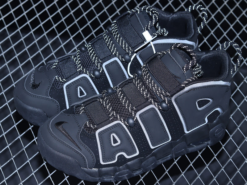 Nike Air More Uptempo Black Reflective (2018)