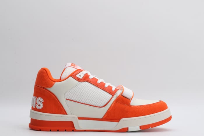 Louis Vuitton Trainer Monogram Denim Orange