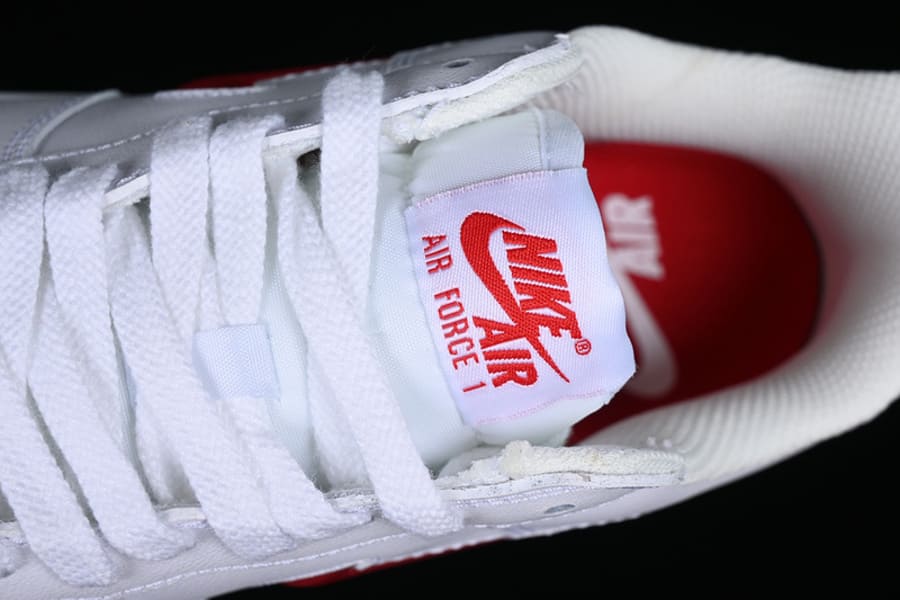 Air Force 1 Low Color of The Month White Red