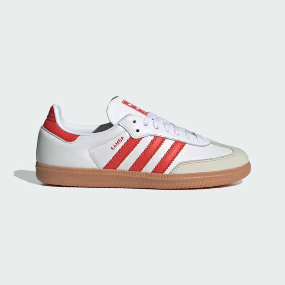 Adidas Samba OG - vermelho/branco