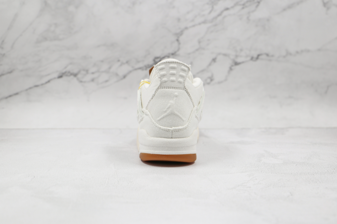 Levi's x Air Jordan 4 White Denim