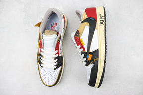 Nike Air Jordan 1 Low x OFF White - Red