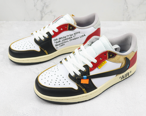 Nike Air Jordan 1 Low x OFF White - Red