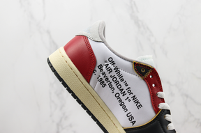 Nike Air Jordan 1 Low x OFF White - Red