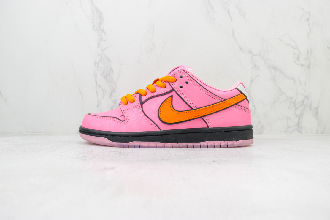 Nike SB Dunk Low "Blossom" The Powerpuff Girls