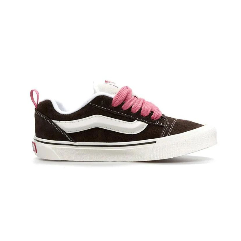 Vans KNU Skool Brown White Pink