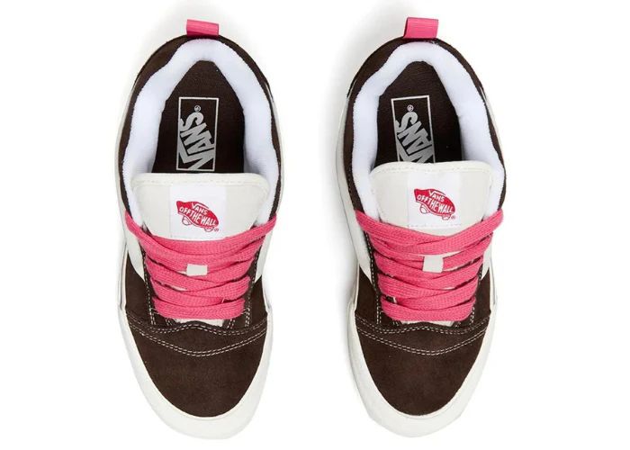 Vans KNU Skool Brown White Pink