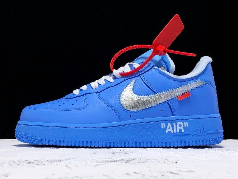 Nike X Off White Air Force 1 Low University Blue