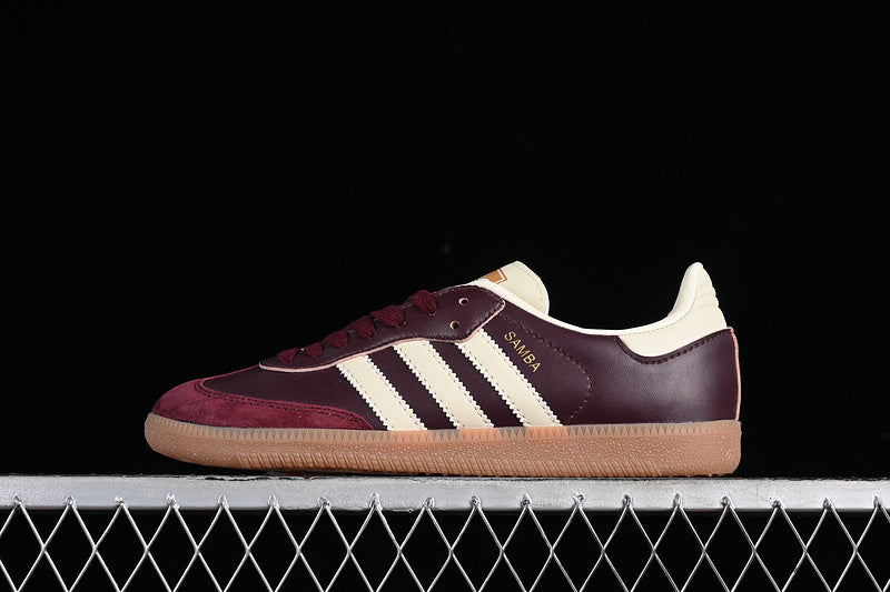 Adidas Samba OG - Maroon Cream